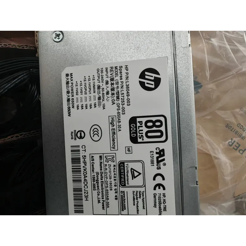 Power Supply 650W - مصدر طاقة جديد أصلي بقوة 650