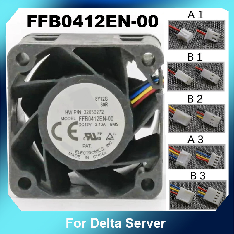 Server Power Supply - FFB0412EN‑00 4028 DC12V 2.10A مروحة تبريد
