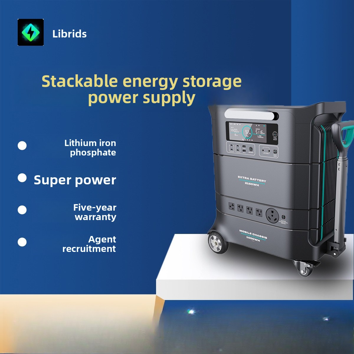 Power Supply - نظام تخزين الطاقة الشمسية خارج الشبكة