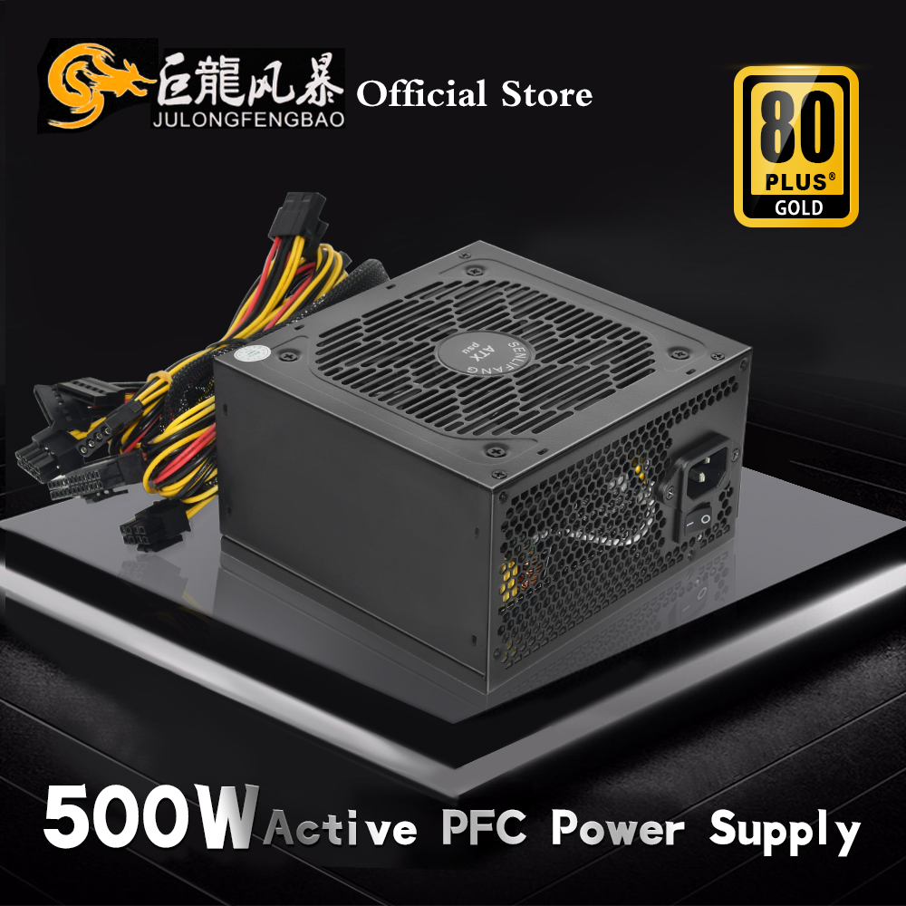 Power Supply 650W - JULONGFENGBAO 110 فولت 220 فولت للكمبيوتر