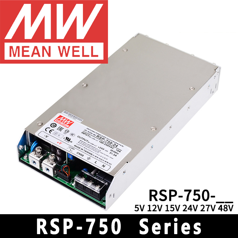 Power Supply 750W - مزود طاقة Mean Well RSP-750-5/12/15/24/27/48 بقدرة