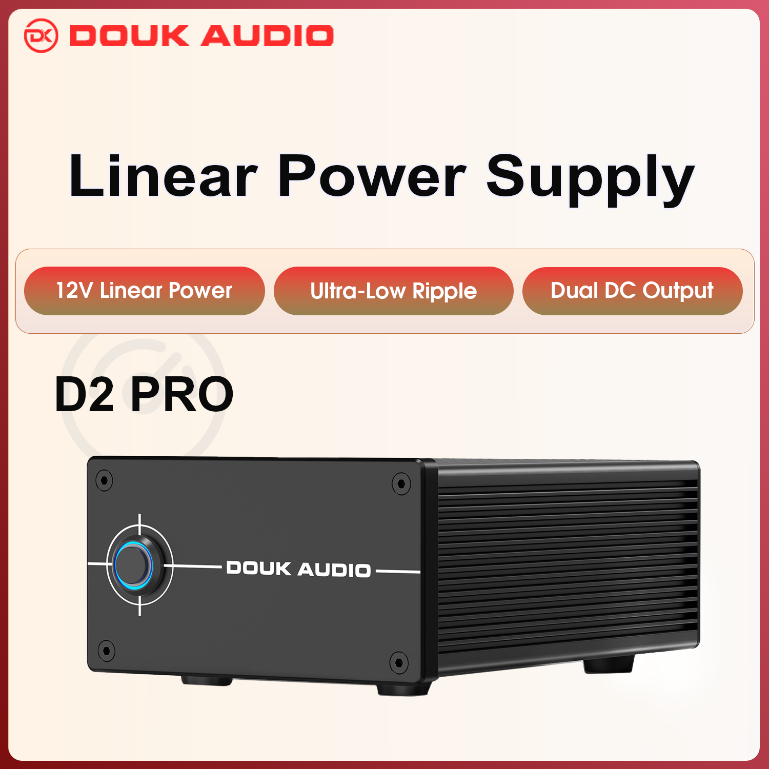 Power Supply 12V - مصدر طاقة خطي منظم من دوك