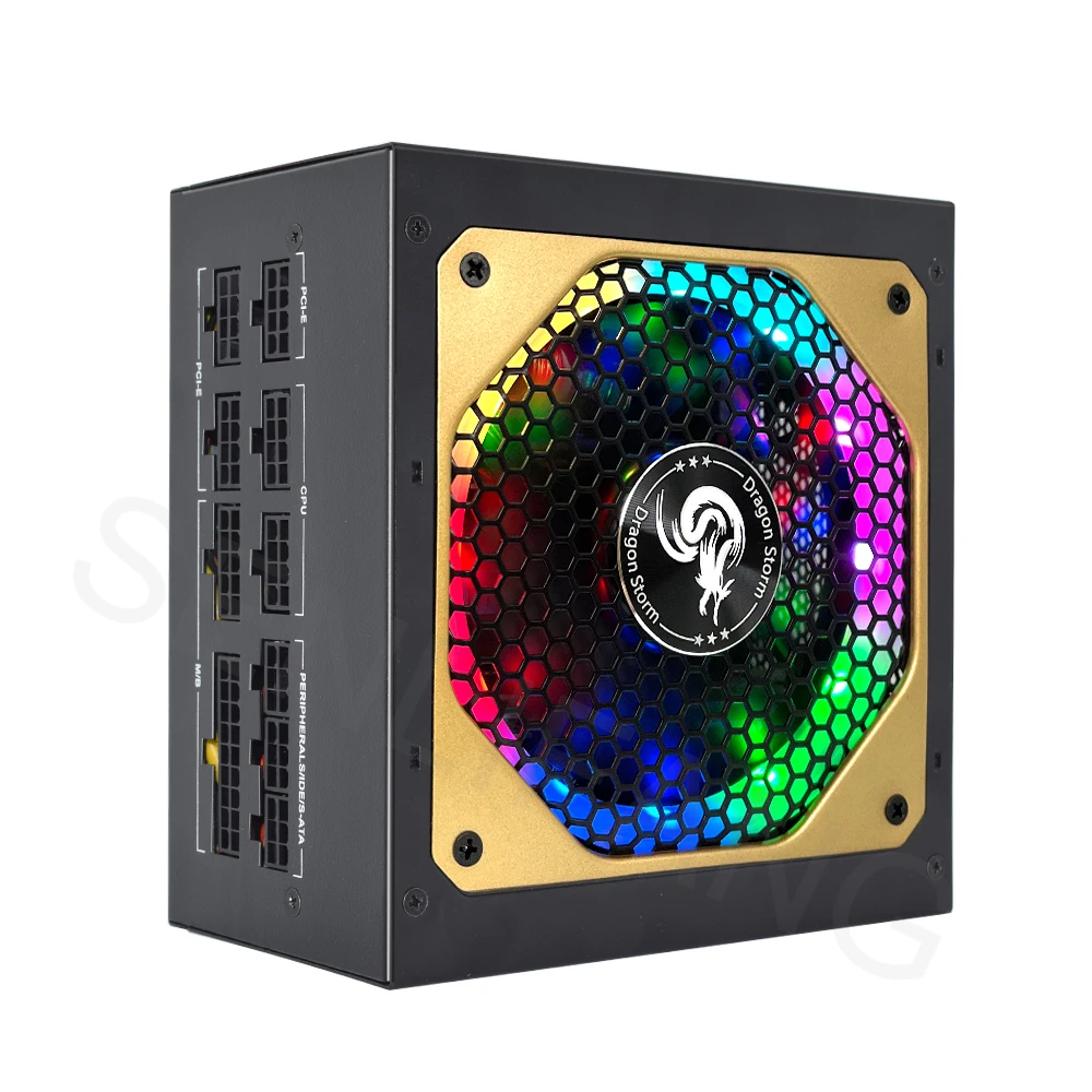 Psu Computer - ATX 850 واط وحدات كاملة RGB