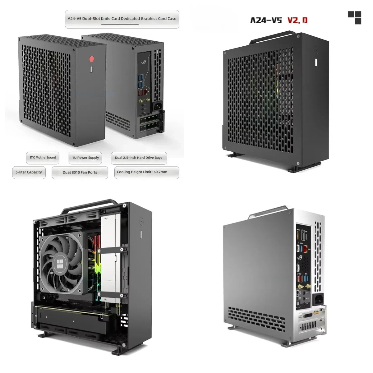 مزود طاقة 5 لتر ميني A24-V5 2. - مراجعة Pc Power Supply وسعره