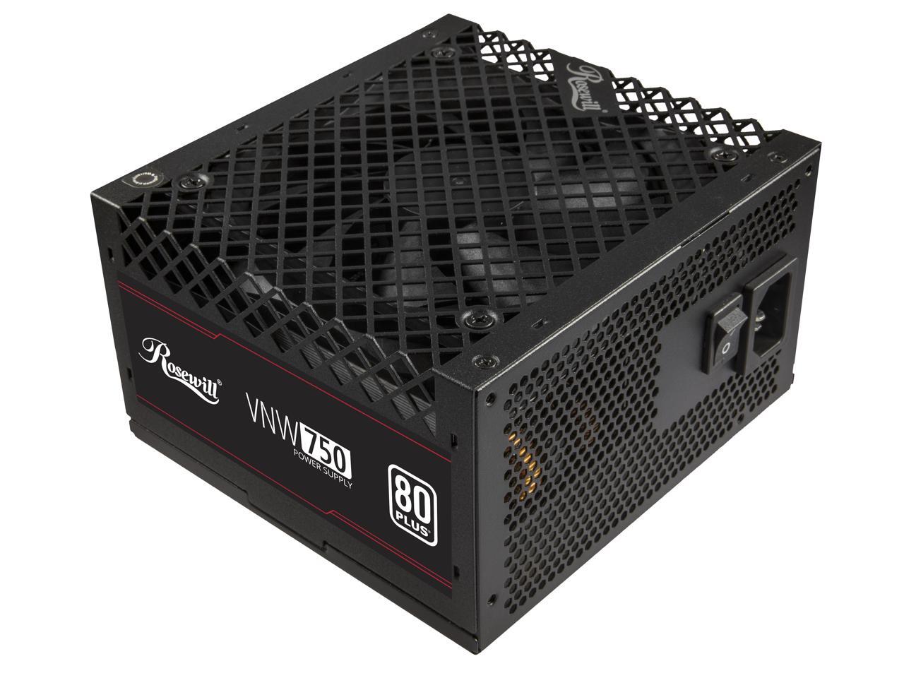 روزويل VNW 750 واط 80+ معتمد ب - مراجعة Power Supply 750W وسعره