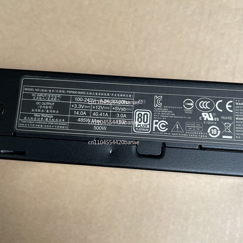 مزود الطاقة الأصلي FSP500-30AS - مراجعة Power Supply 500W وسعره