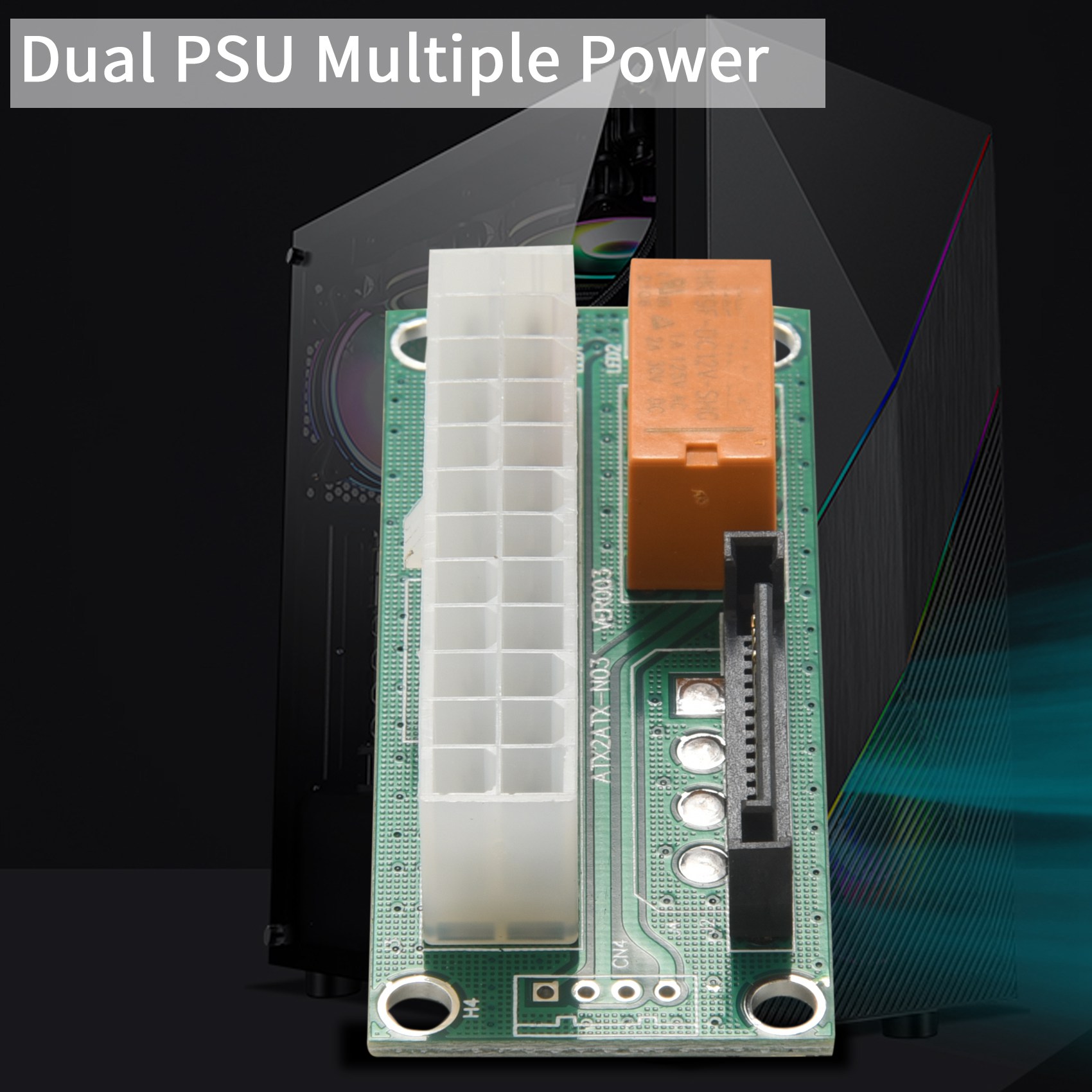لوحة طاقة SuperDeals مزدوجة PS - مراجعة Atx Power Supply وسعره