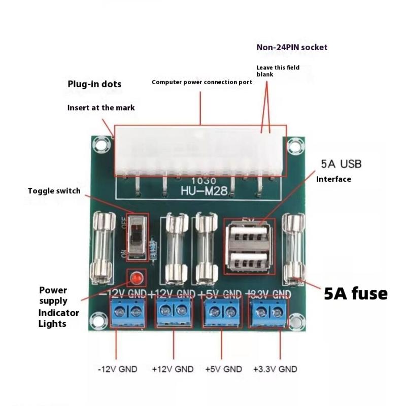 1 قطعة محول الطاقة توريد اختبا - مراجعة Atx Power Supply وسعره