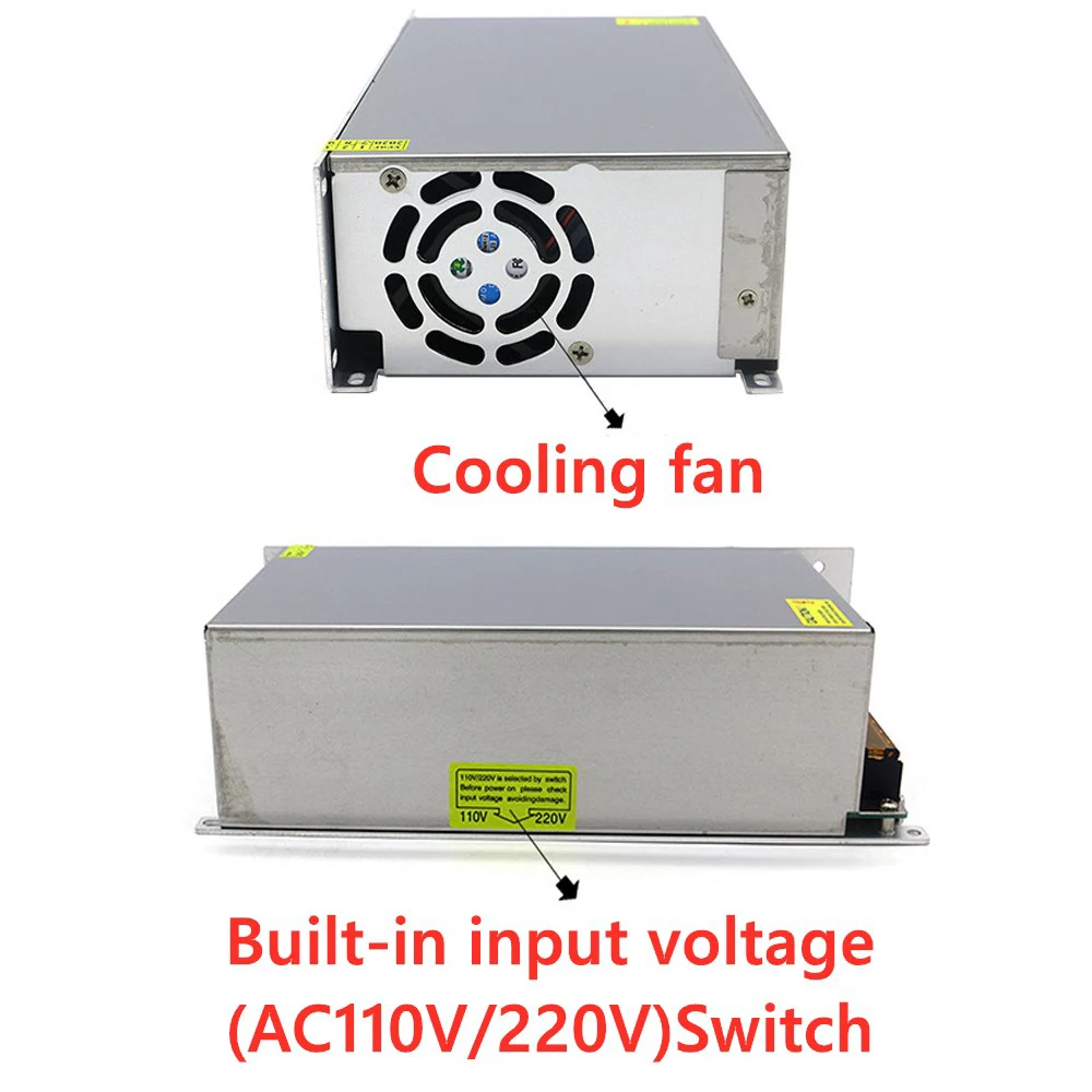 محول طاقة تبديلي قابل للتعديل  - مراجعة Smps Power Supply وسعره