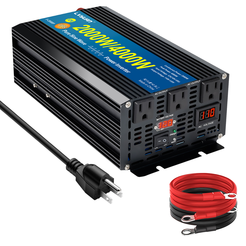 محول طاقة LVYUAN بقدرة 1500 وا - مراجعة Ac Power Supply وسعره