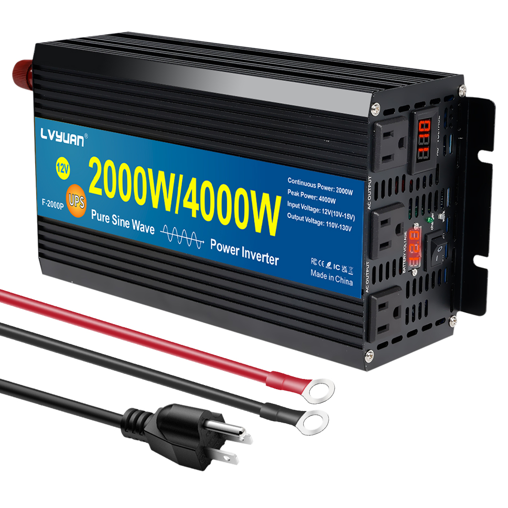 محول طاقة LVYUAN بقدرة 1500 وا - مراجعة Ac Power Supply وسعره