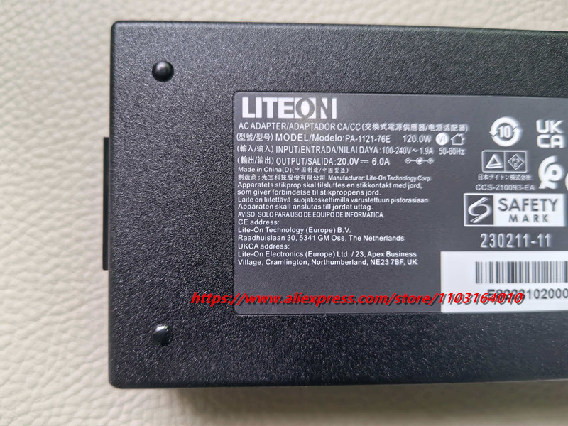 شاحن أصلي 20 فولت 6 أمبير PA-1 - مراجعة Pc Power Supply وسعره