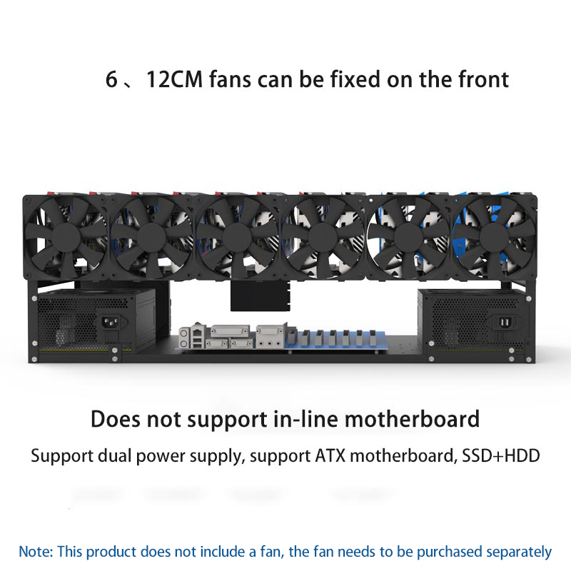6 بطاقات 8 بطاقات 12 بطاقة بطا - مراجعة Open Frame Power Supply وسعره