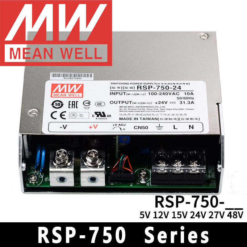 مزود طاقة Mean Well RSP-750-5/ - مراجعة Power Supply 750W وسعره