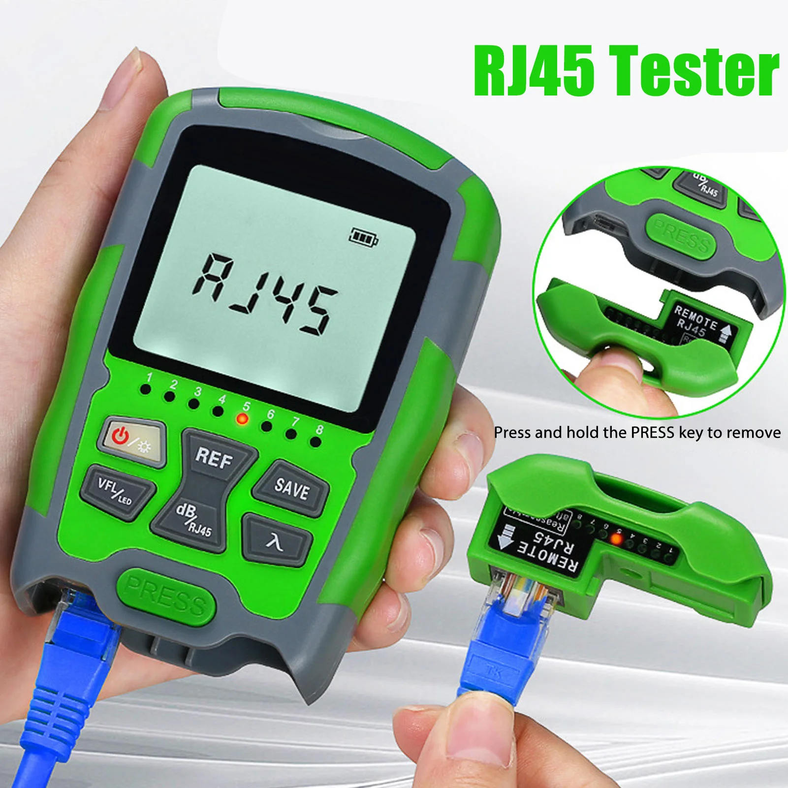جهاز اختبار طاقة كابل بصري بال - مراجعة Power Supply Tester وسعره