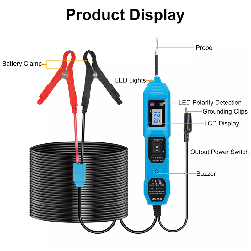 جهاز اختبار الفيوزات مع شاشة L - مراجعة Power Supply Tester وسعره