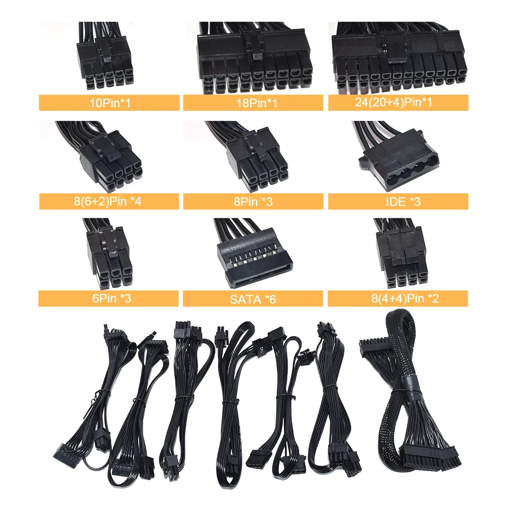 ATX 850 واط وحدات كاملة RGB 80 - مراجعة Psu Computer وسعره