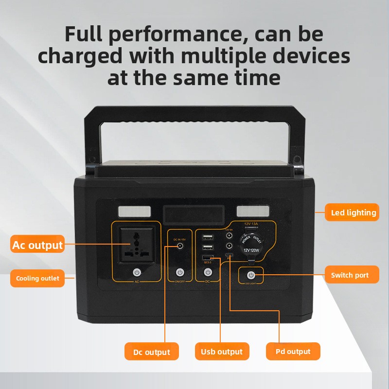 مولد طاقة محمول عالي القدرة 50 - مراجعة Power Supply 500W وسعره