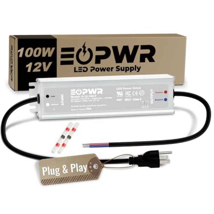 محول طاقة LED مقاوم للماء IP67 - مراجعة Ac Power Supply وسعره