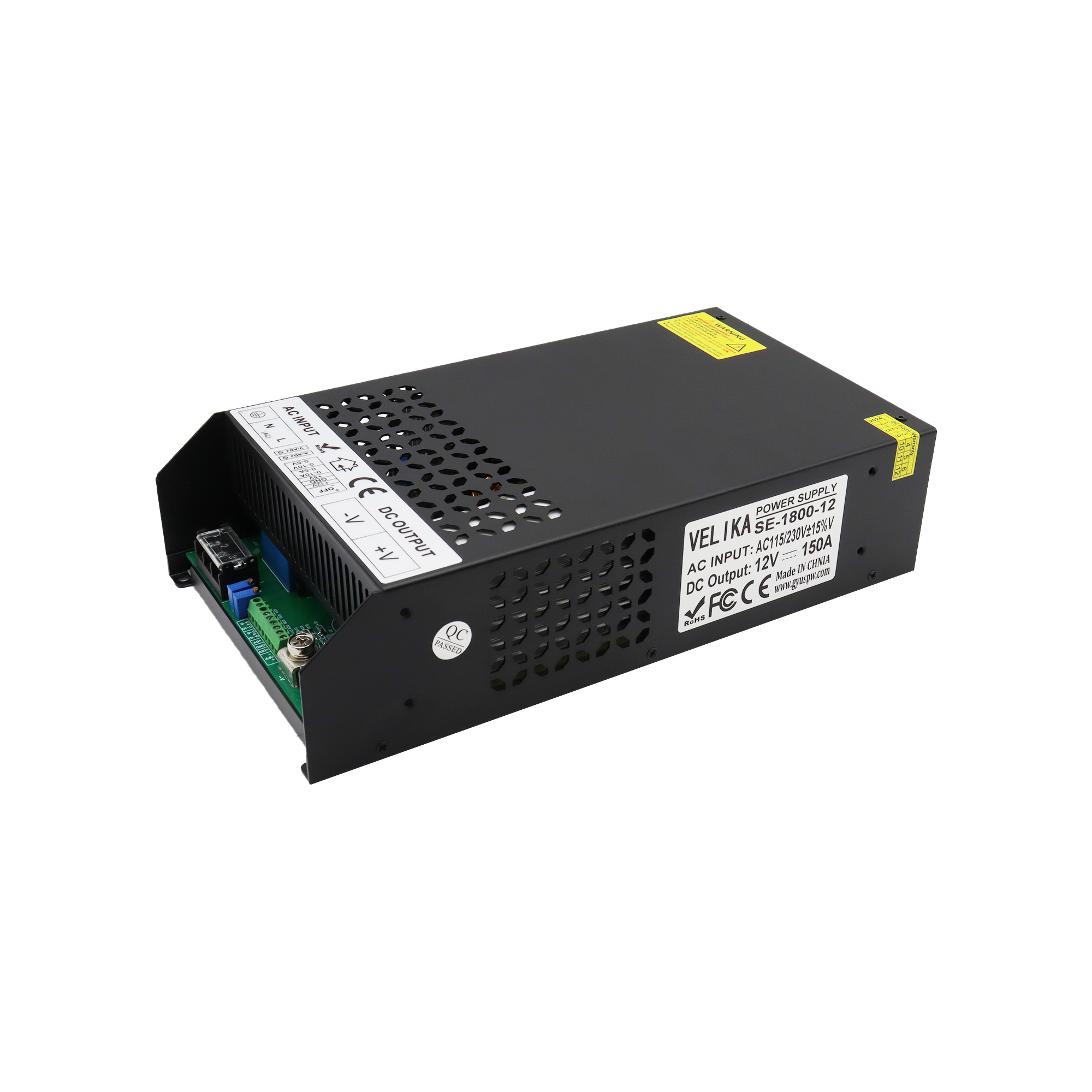منظم جهد كهربائي 220 فولت 110  - مراجعة Power Supply 12V وسعره