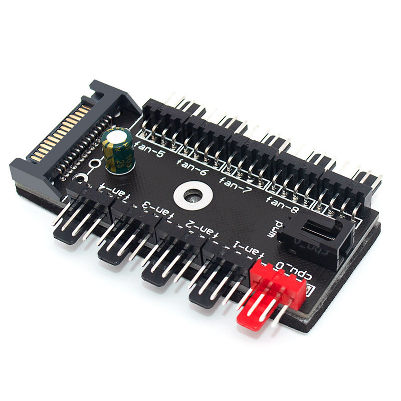 موزع مراوح PWM بـ 10 منافذ، وح - مراجعة Pc Power Supply وسعره
