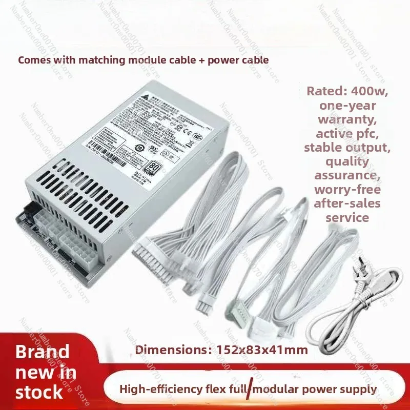 مصدر طاقة ذهبي مرن نشط 1U 500  - مراجعة Power Supply 500W وسعره