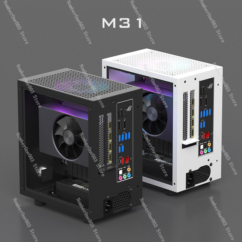 علبة كمبيوتر M21 / M31 Mini IT - مراجعة Psu Computer وسعره