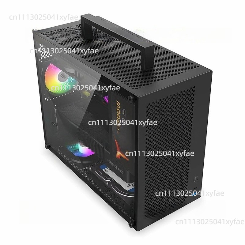 علبة كمبيوتر بيضاء S5MAX، هيكل - مراجعة Psu Computer وسعره