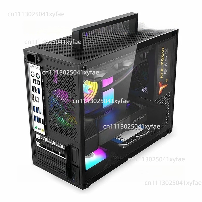 علبة كمبيوتر بيضاء S5MAX، هيكل - مراجعة Psu Computer وسعره