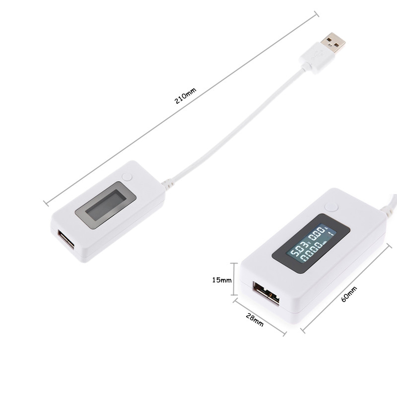 شاشة LCD صغيرة إبداعية للهاتف  - مراجعة Power Supply Tester وسعره