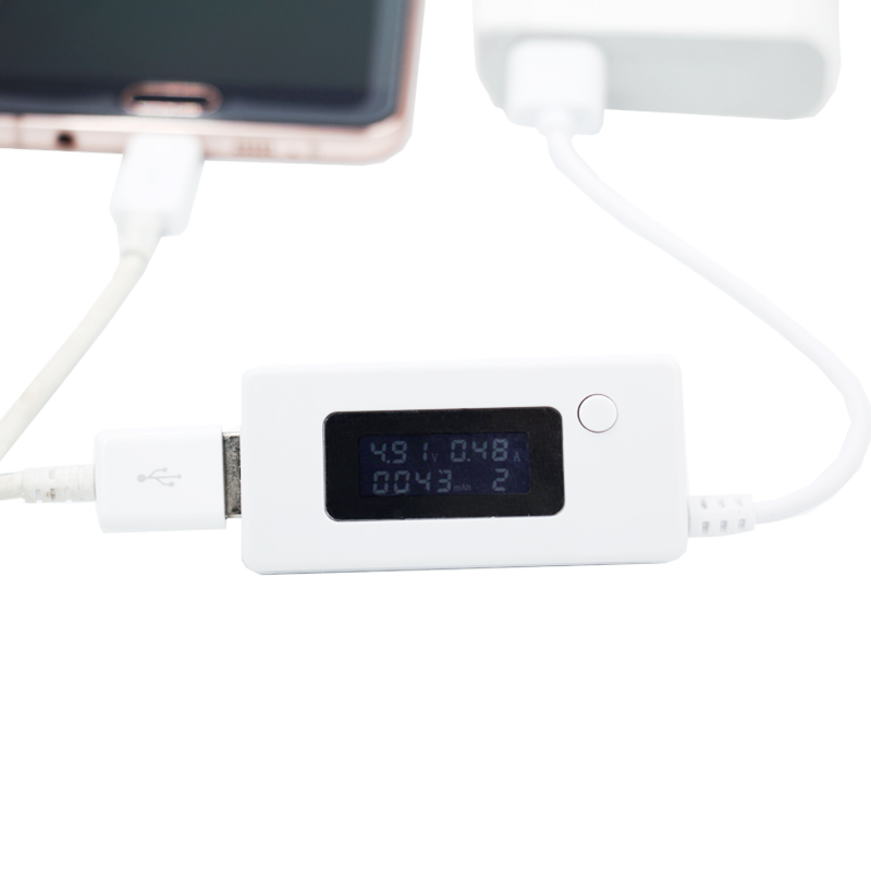 شاشة LCD صغيرة إبداعية للهاتف  - مراجعة Power Supply Tester وسعره