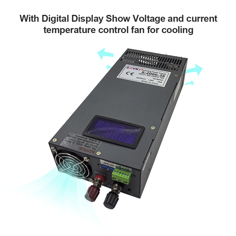 مزود طاقة تبديلي 2000 واط SMPS - مراجعة Smps Power Supply وسعره
