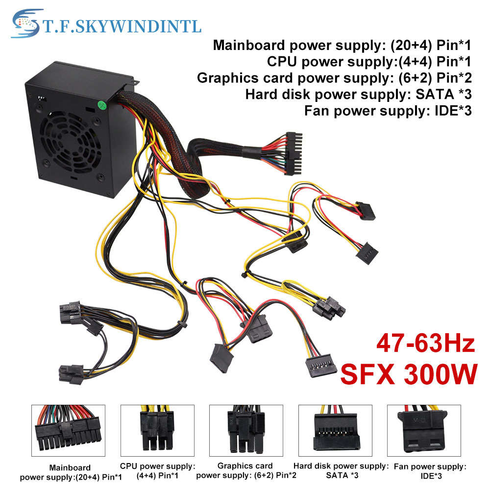 T.F.SKYWINDINTL 300 واط SFX مص - مراجعة Power Supply 650W وسعره