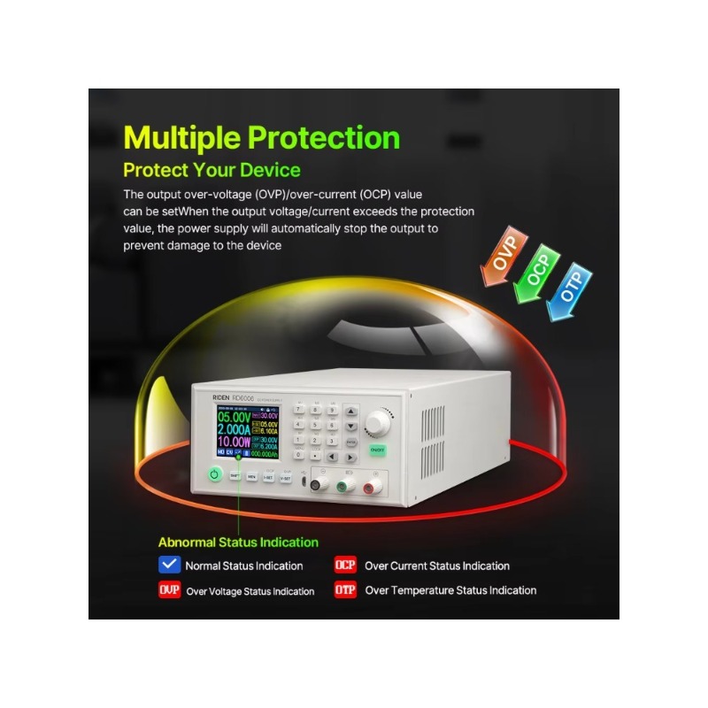RD RD6006 تجميعها مجموعة التيا - مراجعة Ac Power Supply وسعره