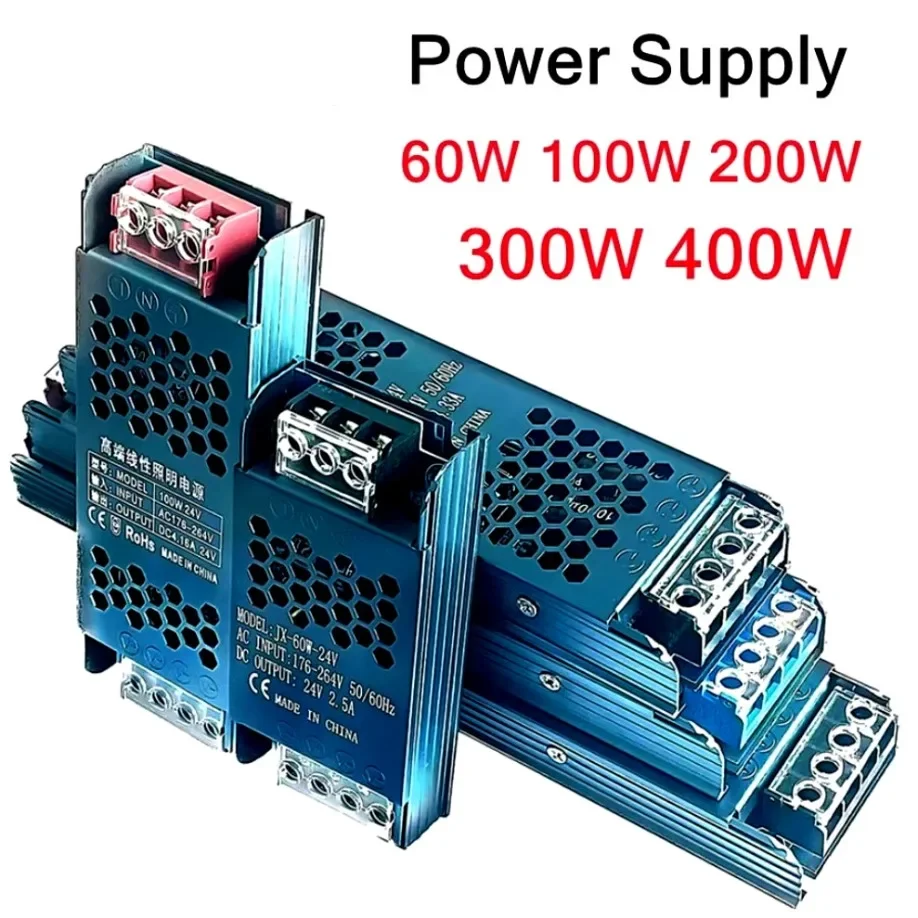 محول طاقة للإضاءة بجهد 12/24 ف - مراجعة Smps Power Supply وسعره