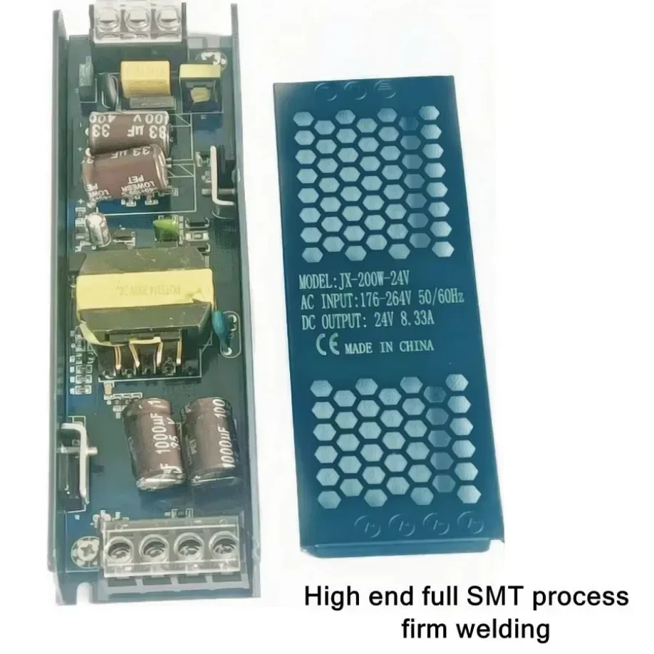 محول طاقة للإضاءة بجهد 12/24 ف - مراجعة Smps Power Supply وسعره